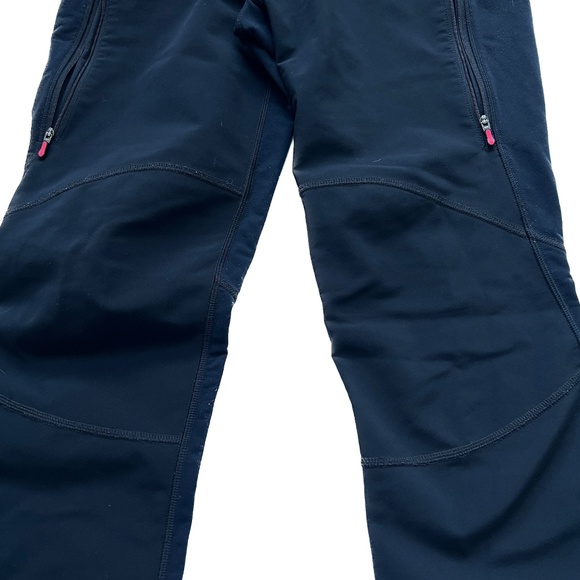 Lululemon Black Pink Yoga Pants Running Workout Sz 4 Low Rise Zipper Pockets Vtg - Picture 5 of 10